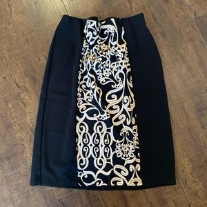 Black Pencil  Skirt
